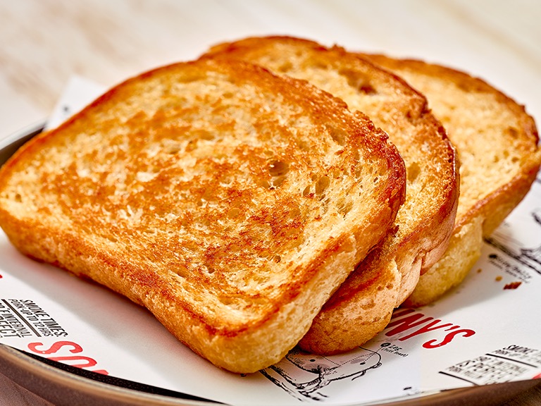 Garlic bread side at Sonny's BBQ