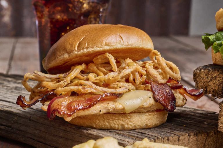 Candied Bacon Chicken Sandwich at Sonny's BBQ